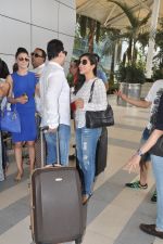 Sophie Chaudhary depart to Goa for Planet Hollywood Launch in Mumbai Airport on 14th April 2015